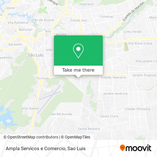 Ampla Servicos e Comercio map