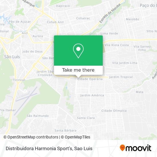 Distribuidora Harmonia Sport's map