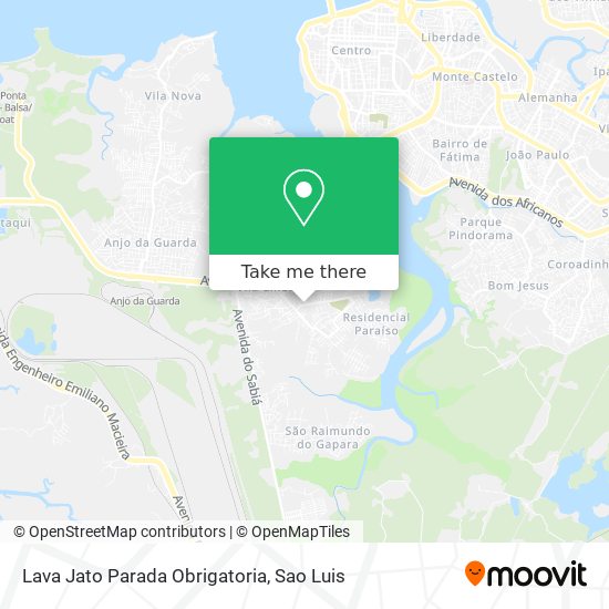 Lava Jato Parada Obrigatoria map