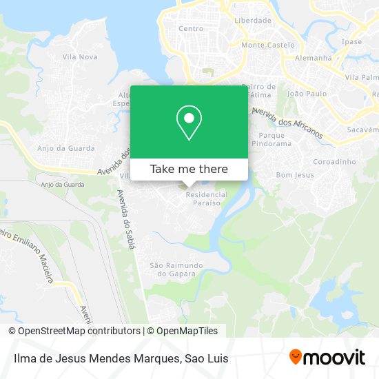 Ilma de Jesus Mendes Marques map