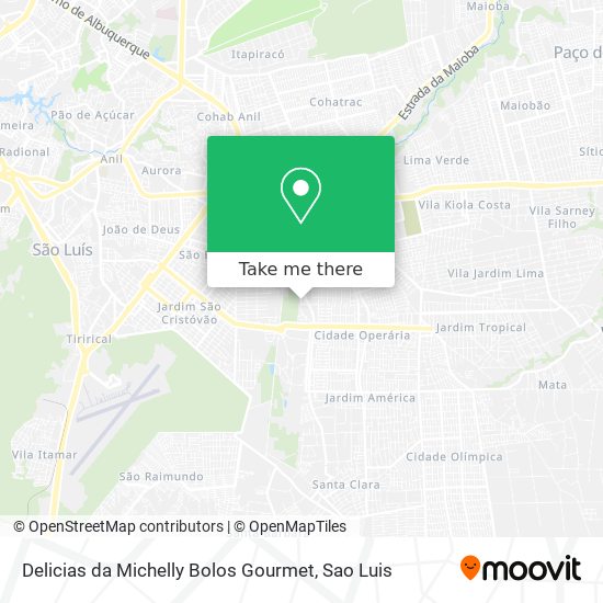Delicias da Michelly Bolos Gourmet map