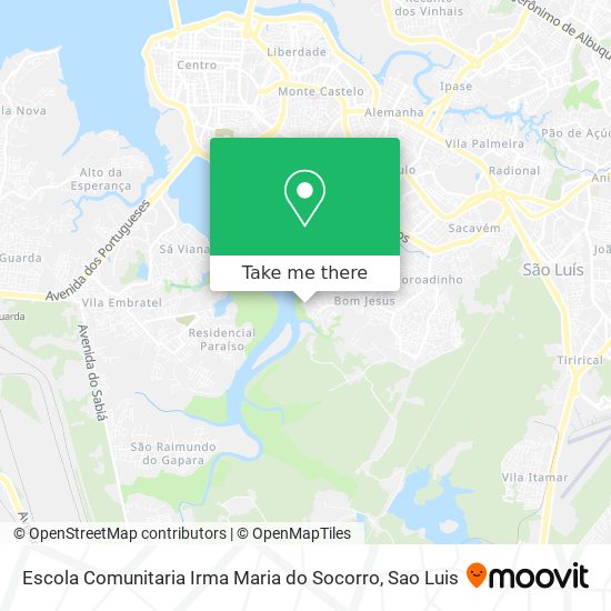 Escola Comunitaria Irma Maria do Socorro map