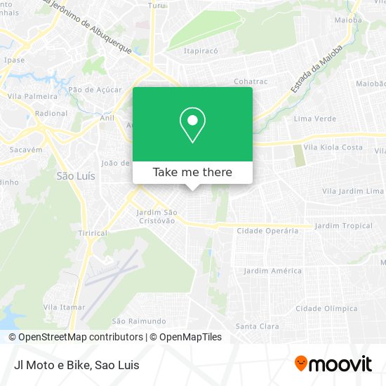 Jl Moto e Bike map