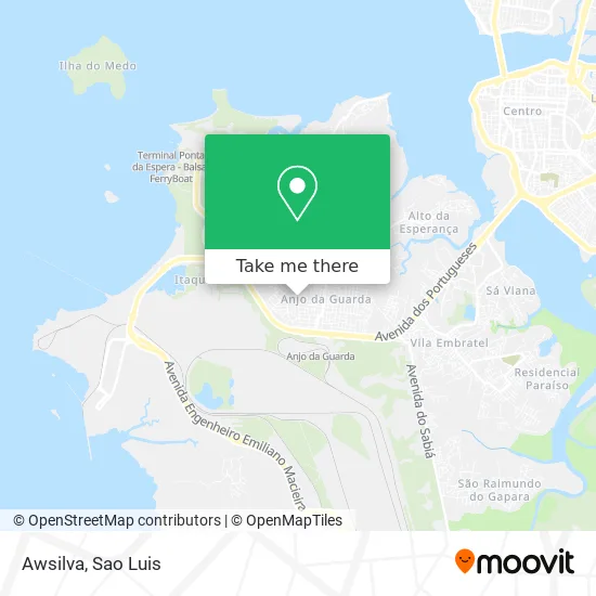 Awsilva map