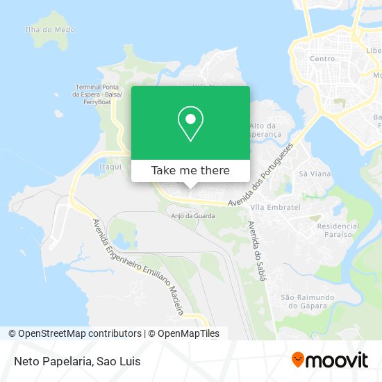 Neto Papelaria map