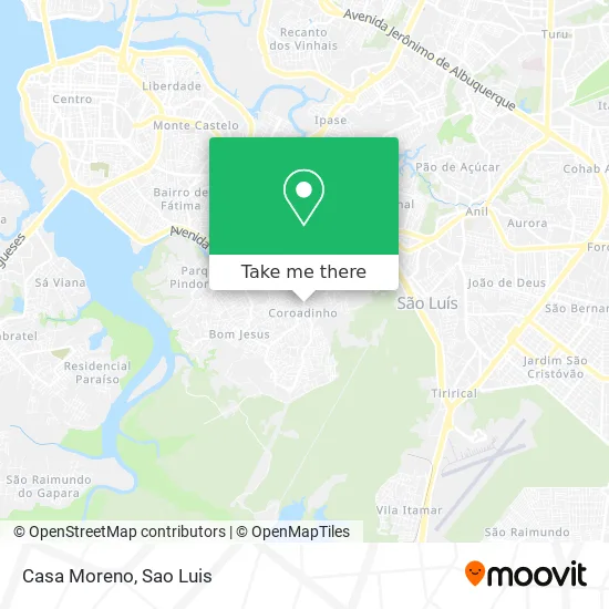 Casa Moreno map