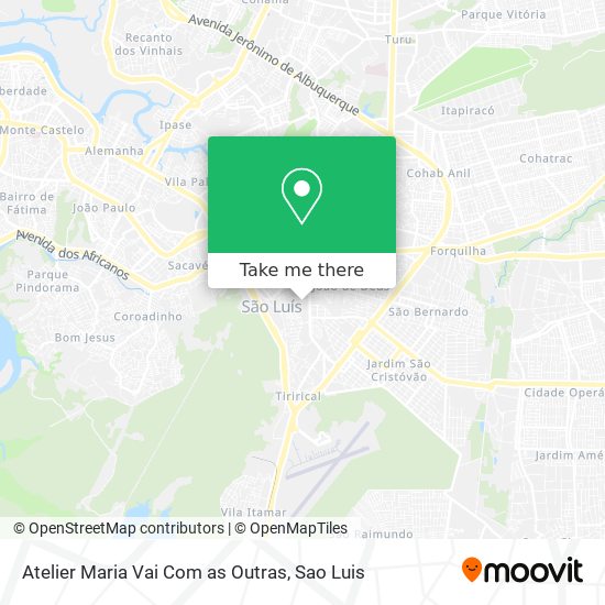 Atelier Maria Vai Com as Outras map