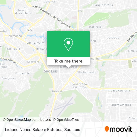 Lidiane Nunes Salao e Estetica map