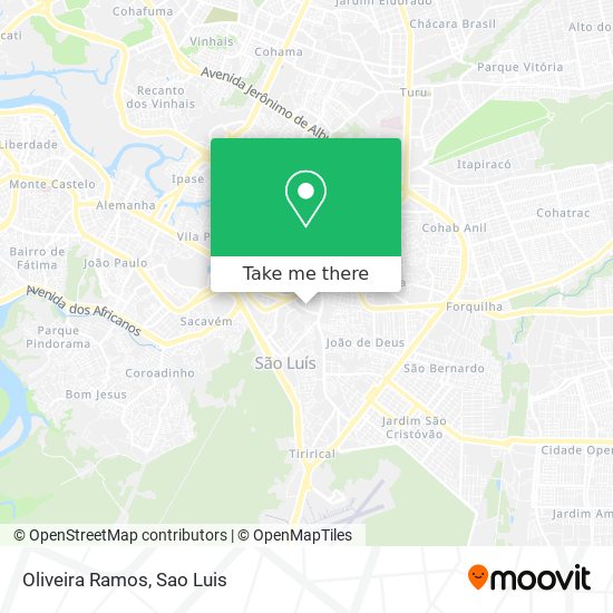 Oliveira Ramos map