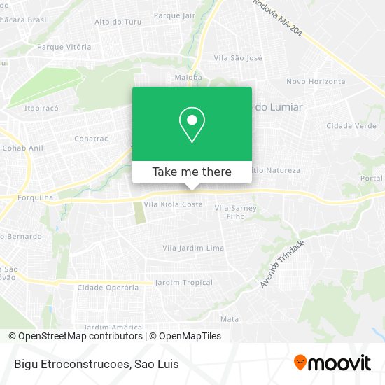 Bigu Etroconstrucoes map