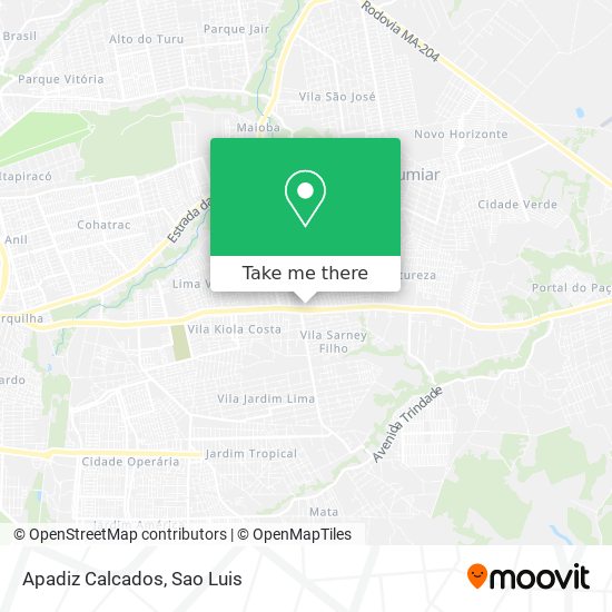 Apadiz Calcados map