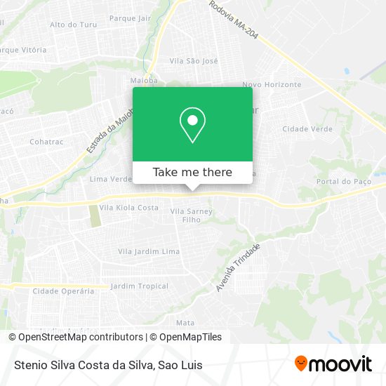 Stenio Silva Costa da Silva map