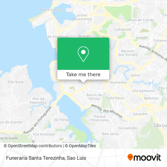 Funeraria Santa Terezinha map