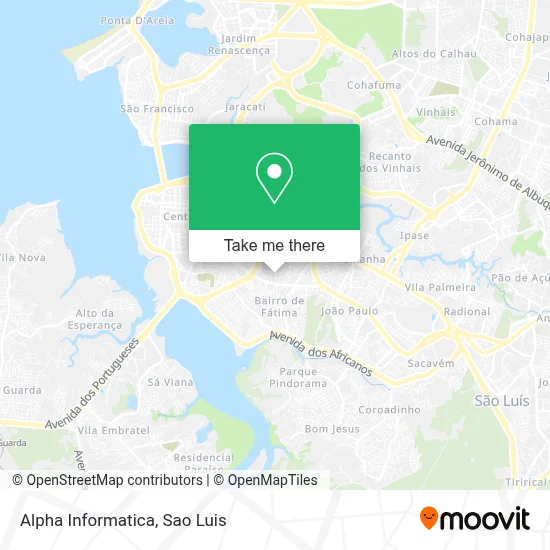 Alpha Informatica map