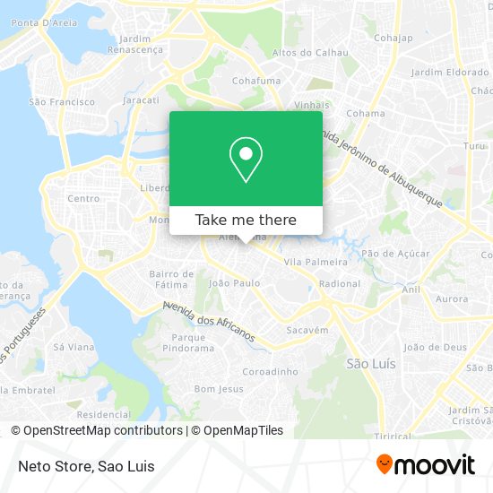 Neto Store map