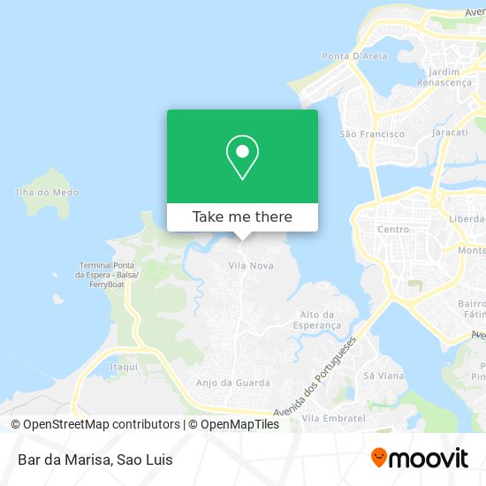 Bar da Marisa map