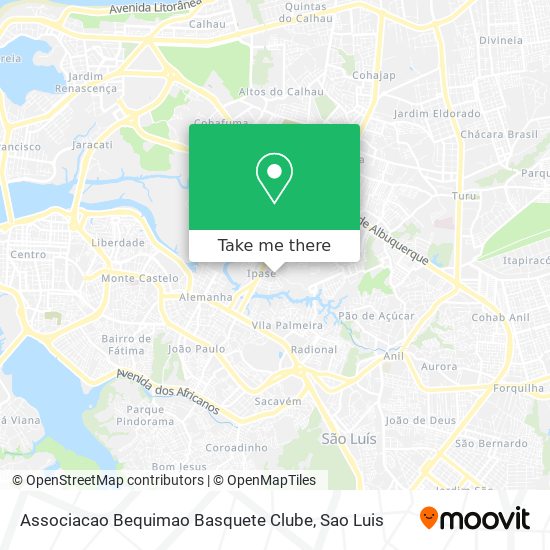 Associacao Bequimao Basquete Clube map