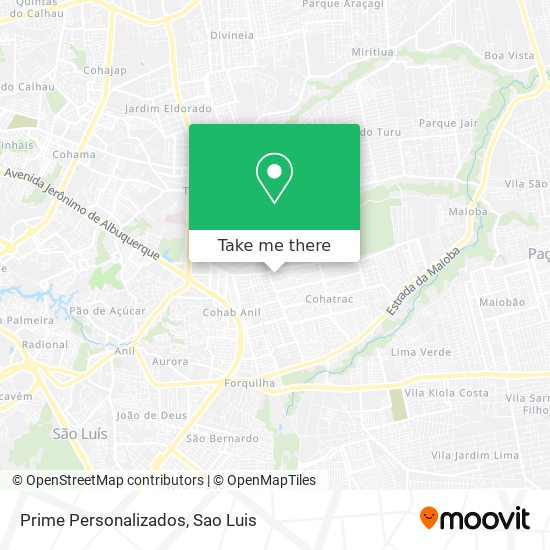 Prime Personalizados map