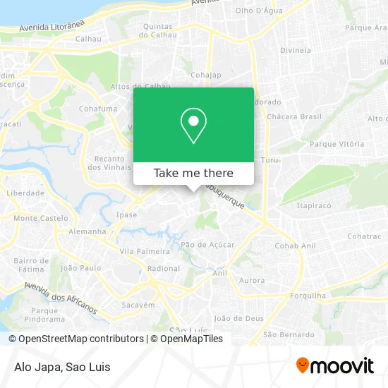 Alo Japa map