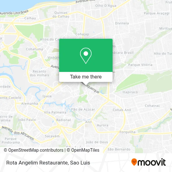 Rota Angelim Restaurante map