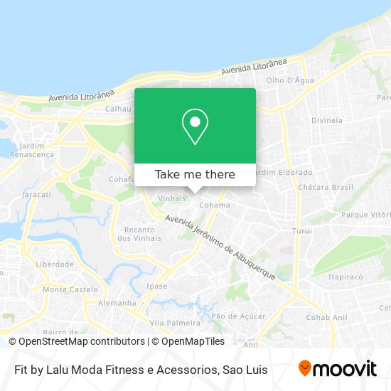 Fit by Lalu Moda Fitness e Acessorios map