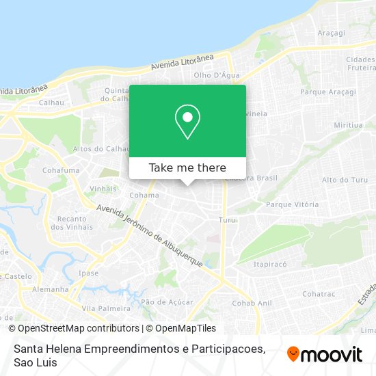 Santa Helena Empreendimentos e Participacoes map
