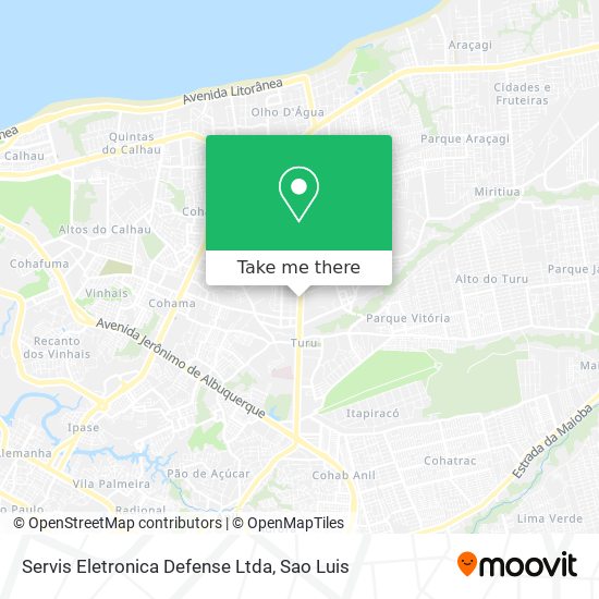 Servis Eletronica Defense Ltda map