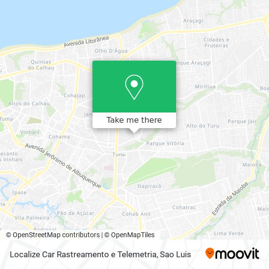 Localize Car Rastreamento e Telemetria map