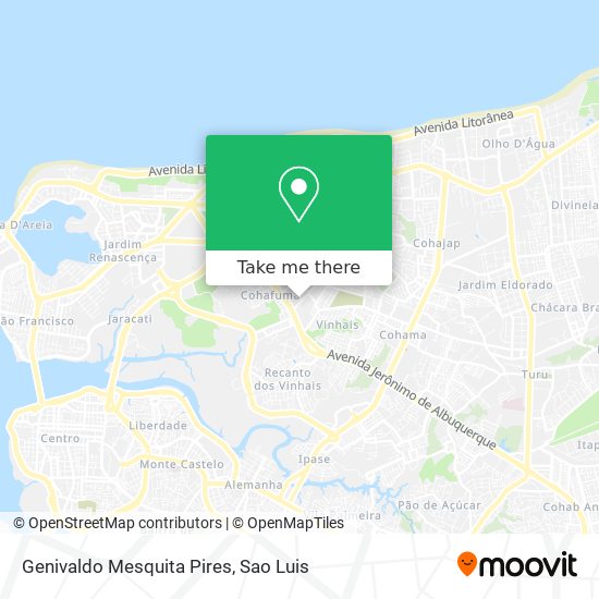 Genivaldo Mesquita Pires map