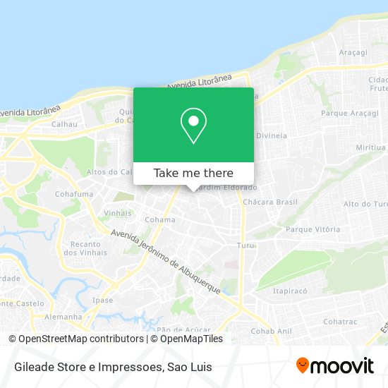 Gileade Store e Impressoes map