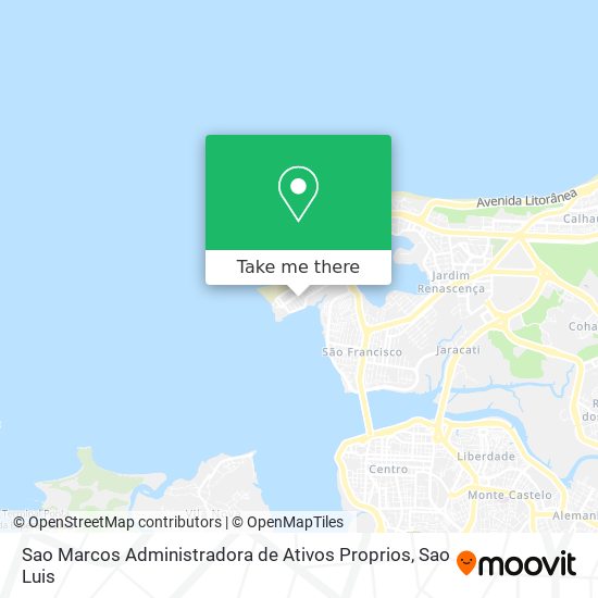 Sao Marcos Administradora de Ativos Proprios map