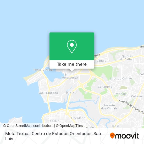 Meta Textual Centro de Estudos Orientados map