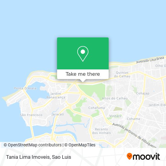 Tania Lima Imoveis map