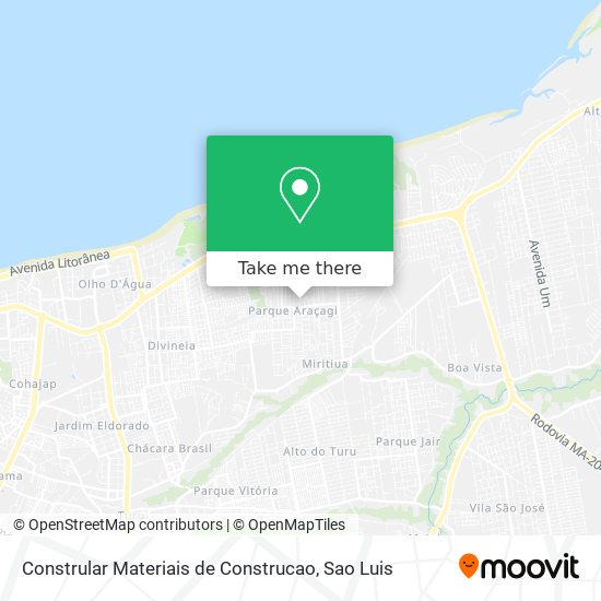 Constrular Materiais de Construcao map