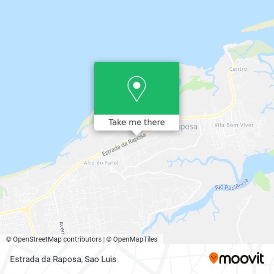 Estrada da Raposa map