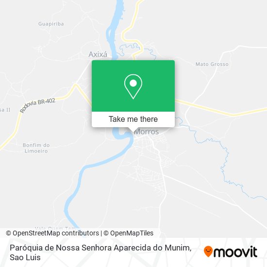 Paróquia de Nossa Senhora Aparecida do Munim map