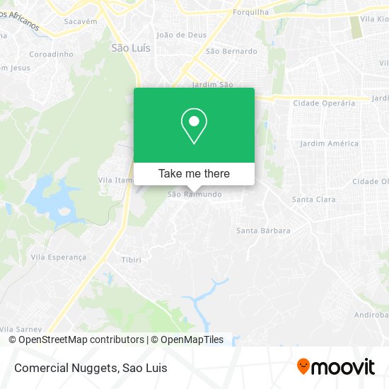 Comercial Nuggets map