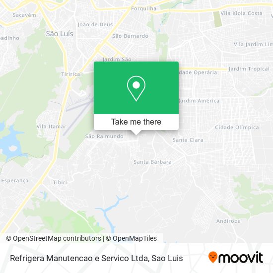 Mapa Refrigera Manutencao e Servico Ltda