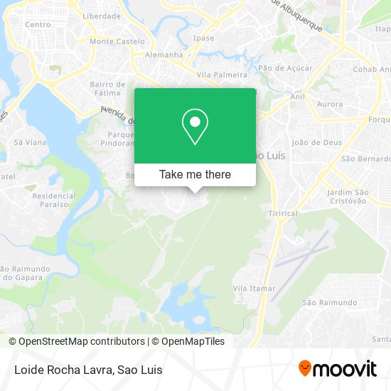 Loide Rocha Lavra map