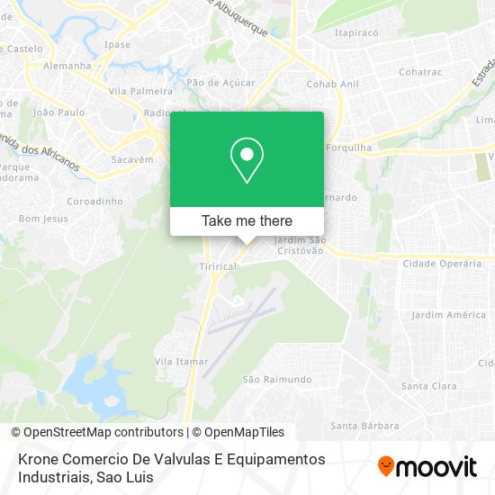 Krone Comercio De Valvulas E Equipamentos Industriais map