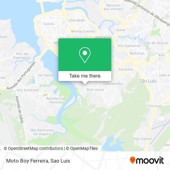 Moto Boy Ferreira map