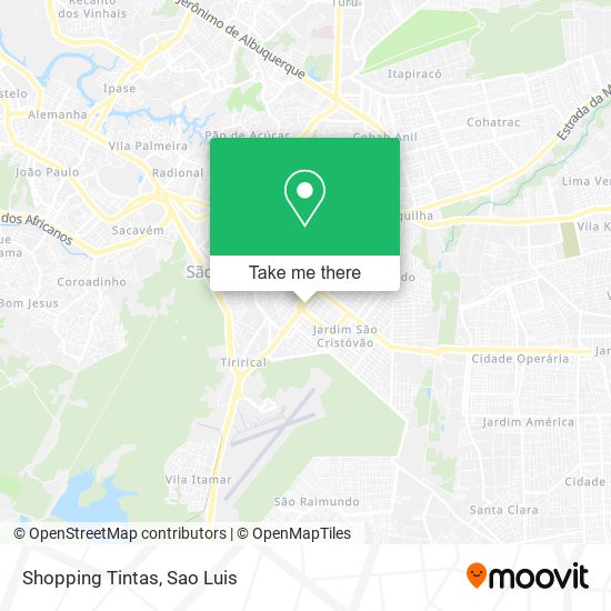 Shopping Tintas map