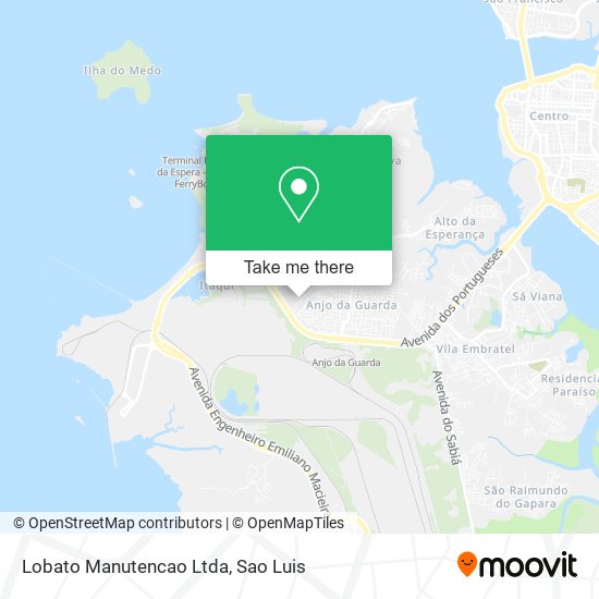 Lobato Manutencao Ltda map