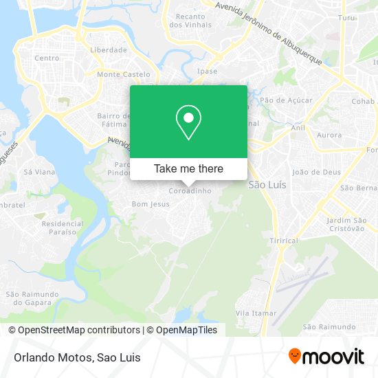 Orlando Motos map