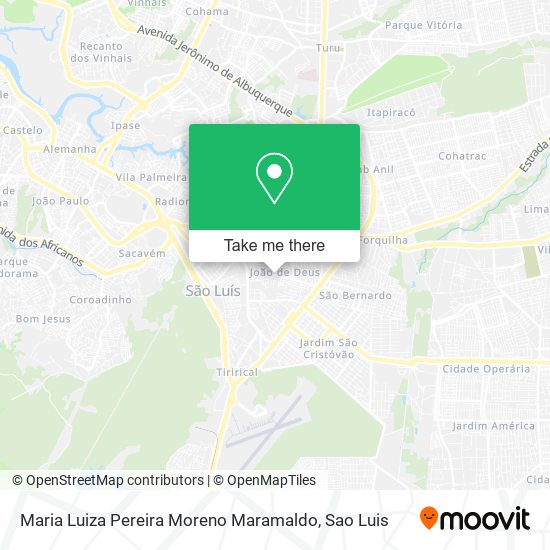 Maria Luiza Pereira Moreno Maramaldo map
