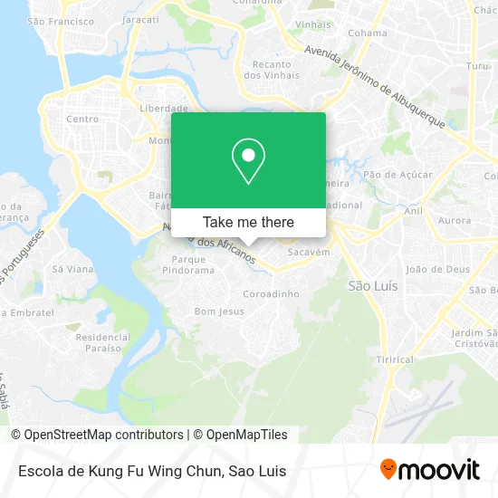 Escola de Kung Fu Wing Chun map