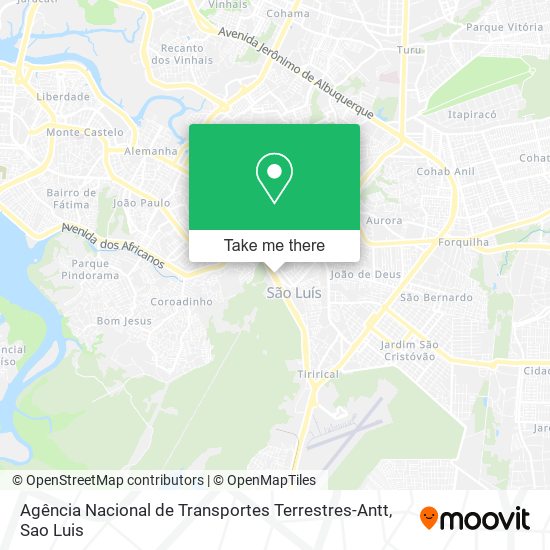 Agência Nacional de Transportes Terrestres-Antt map