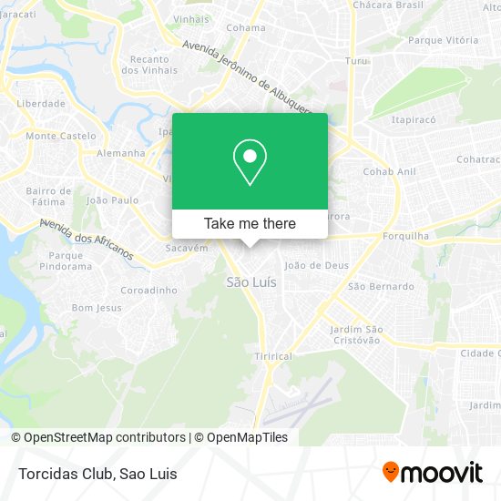 Torcidas Club map