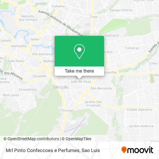 Mrl Pinto Confeccoes e Perfumes map