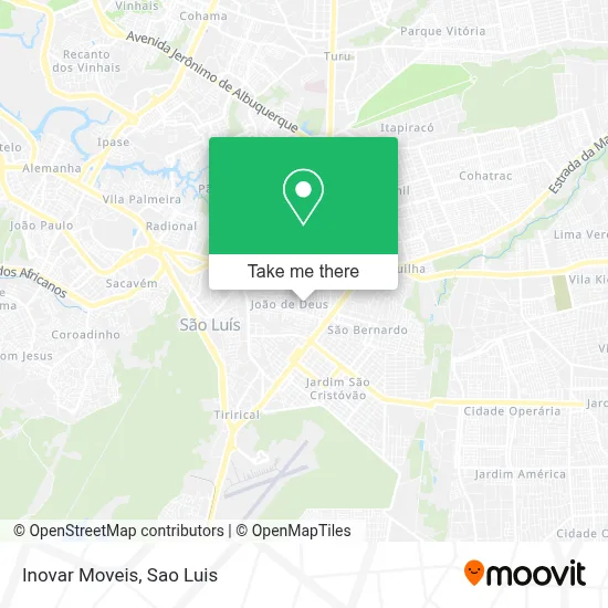 Inovar Moveis map